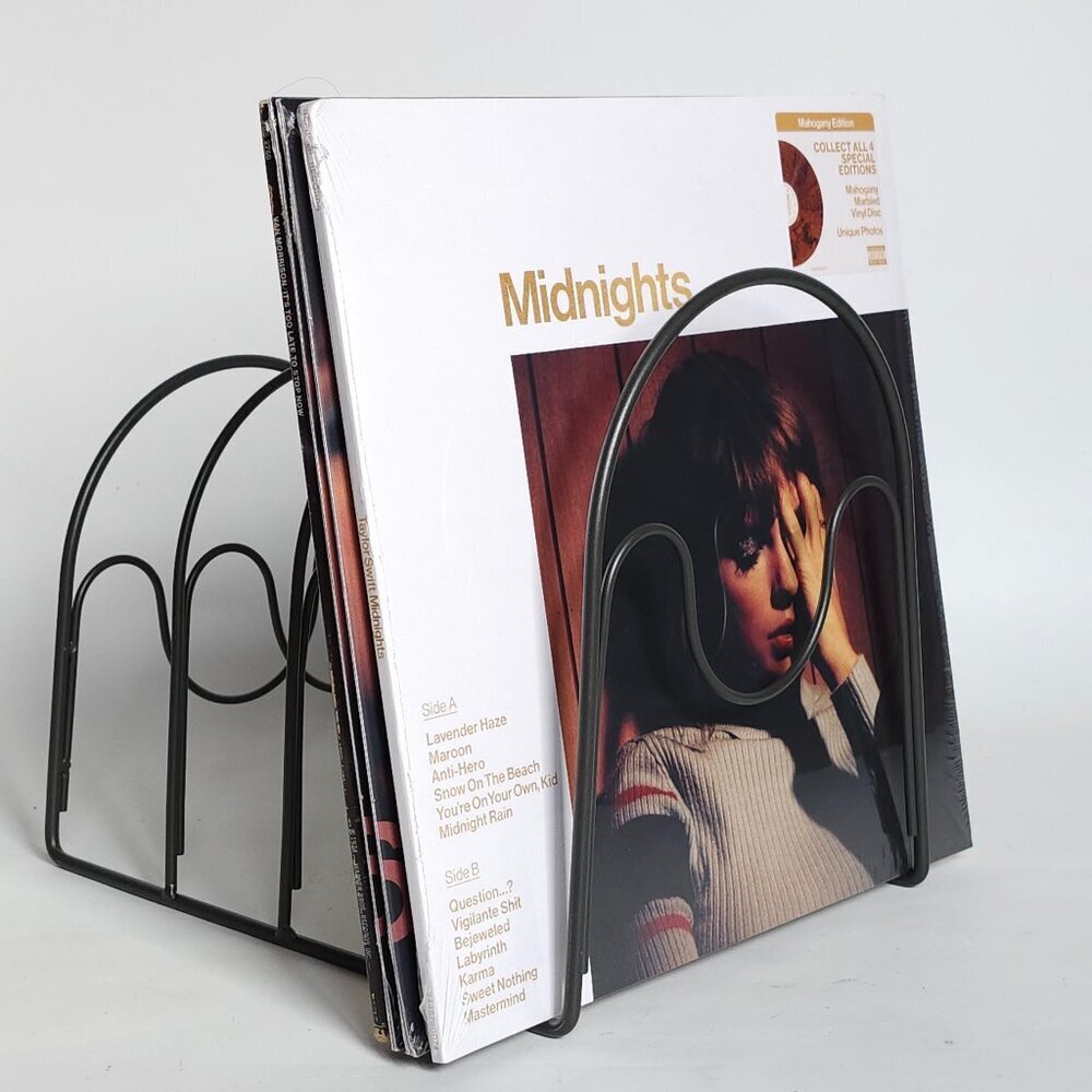 Spectrum Diversified Lid, Plate & Pan Organizer, Industrial Gray VINYL RECORDS